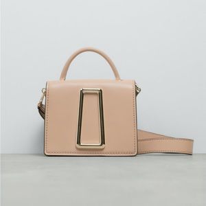 City Bag with Gold Metallic Detail